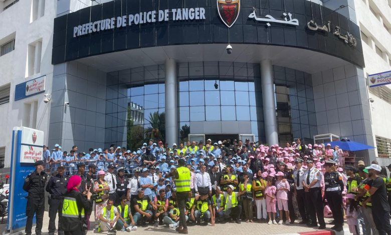 ولاية أمن طنجة تحتفي بأطفال إقليم الحوز