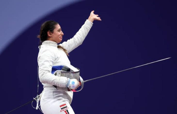 مبارزة مصرية تخوض نزالا في الألعاب الأولمبية وهي حامل بجنين في شهره السابع