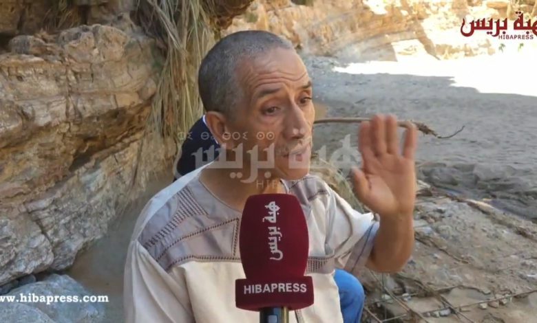 بالفيديو.. صرخة مواطن نجا من فيضانات طاطا بأعجوبة و فقد إبنته و أخته