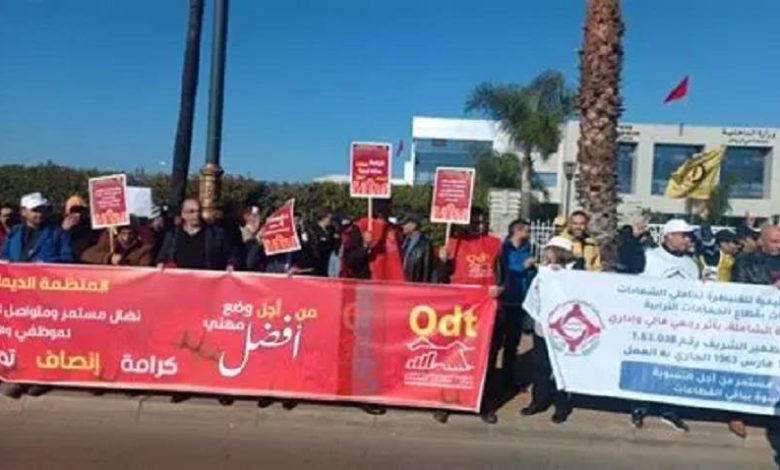 نقابات الجماعات الترابية تهدد بالعودة للاحتجاج