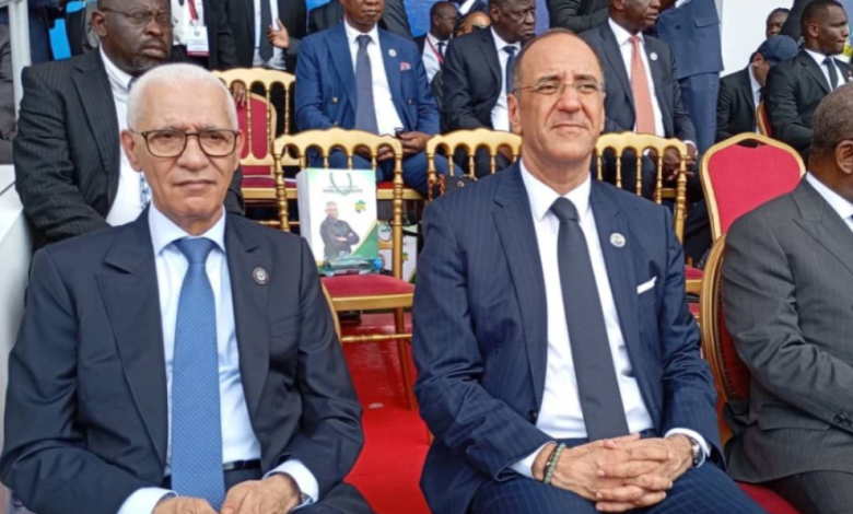 الطالبي العلمي يمثل الملك في حفل تنصيب الرئيس المنتخب لجمهورية الغابون