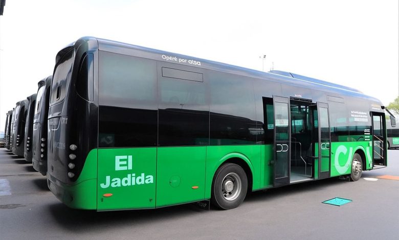 115 حافلة جديدة تعزز النقل الحضري بمدينة الجديدة