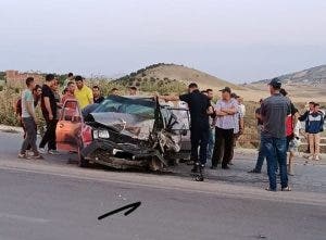 حادثة سير خطيرة بتازة