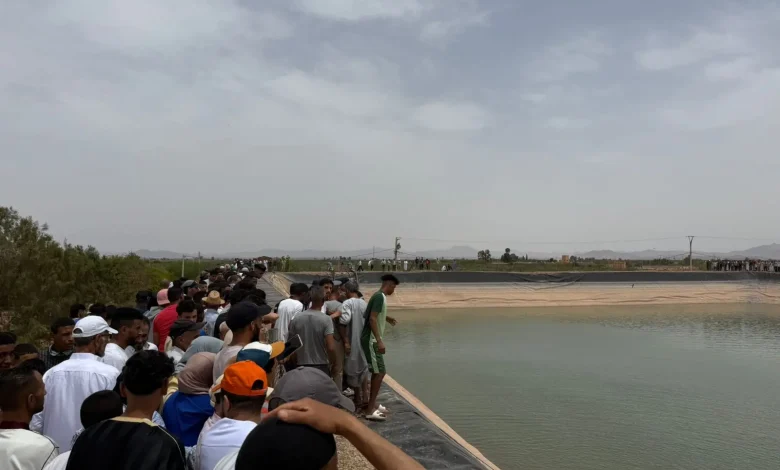 عاجل: وفاة 3 شبان غرقا بصهريج مائي بجماعة سعادة ضواحي مراكش - صور