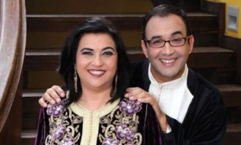 رشيد الوالي يحتفي بنجاح زوجته ابتسام شكارة(صورة)