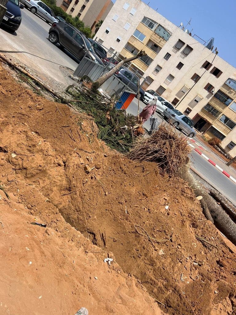 أشغال مفاجئة تشوه جمالية سلا الجديدة و تُثير غضب واستياء الساكنة - صور