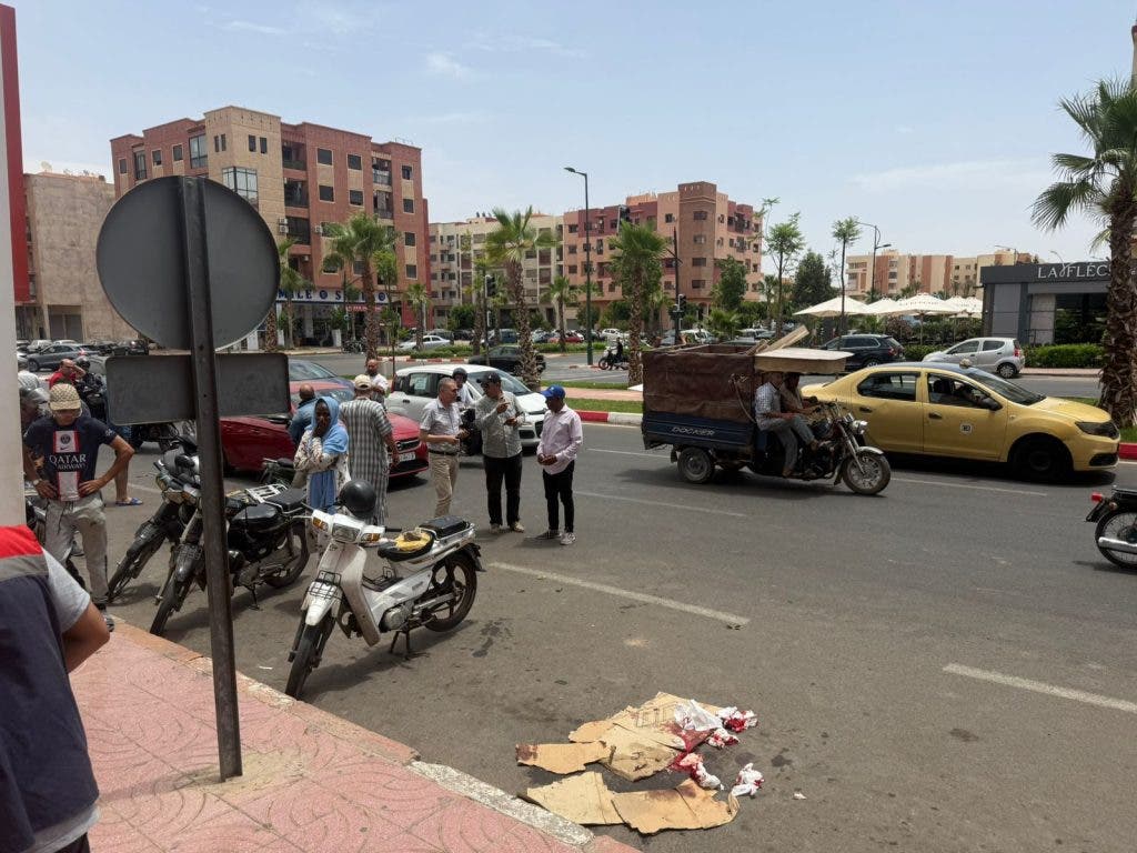 عاجل: محاولة انتحار مواطن بحي الازدهار بمراكش - صور