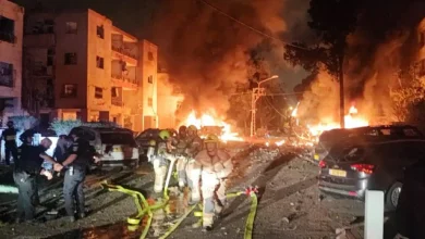 إيران تقصف تل أبيب وحيفا بطائرات مسيّرة وصواريخ