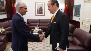 الطالبي العلمي يتباحث مع وزير الخارجية البنمي