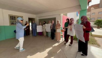 الناظور.. احتجاج الأساتذة بعد تدخل أمني في مؤسسة تعليمية