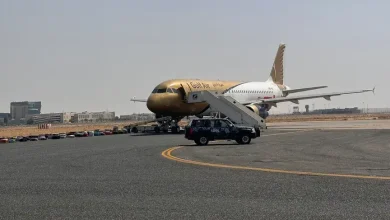 طائرة تهبط بسلام في مطار الكويت الدولي بعد بلاغ بوجود قنبلة