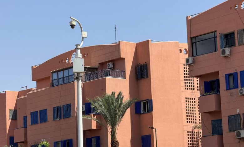 كاميرات المراقبة بشوارع مراكش بدون صيانة