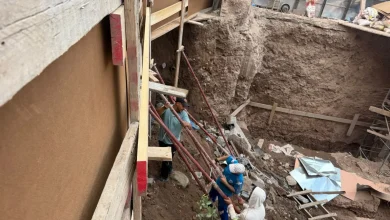 ورش بناء يتسبب في انهيار أرضي بالمدينة العتيقة بمراكش (صور)