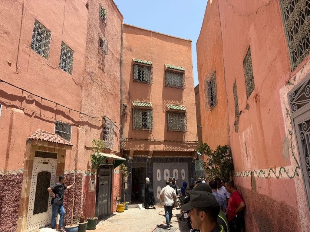 انفجار قنينة غاز داخل منزل يستنفر السلطات بمراكش - صور