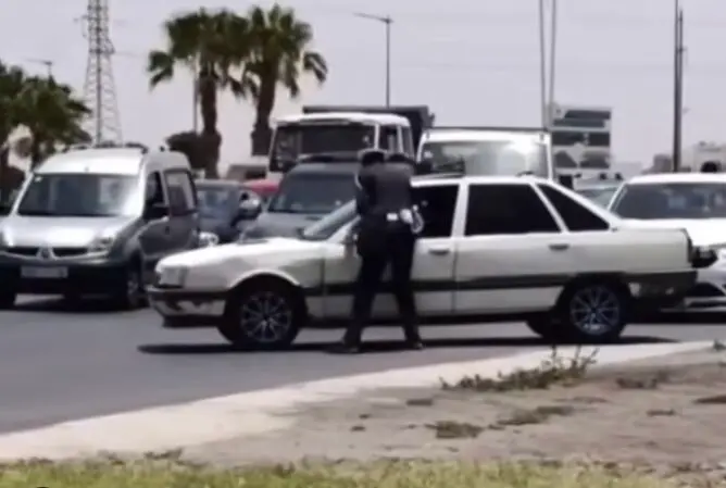 لقطة من الواقعة