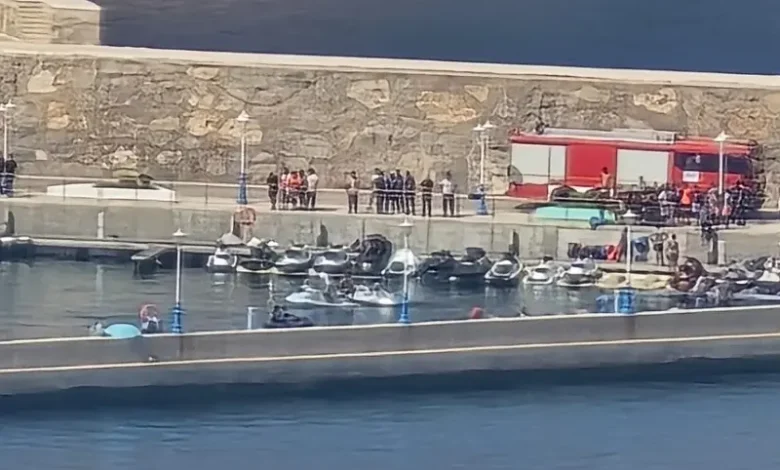 اندلاع حريق بدراجة مائية في ميناء مارينا الحسيمة والوقاية المدنية تتدخل