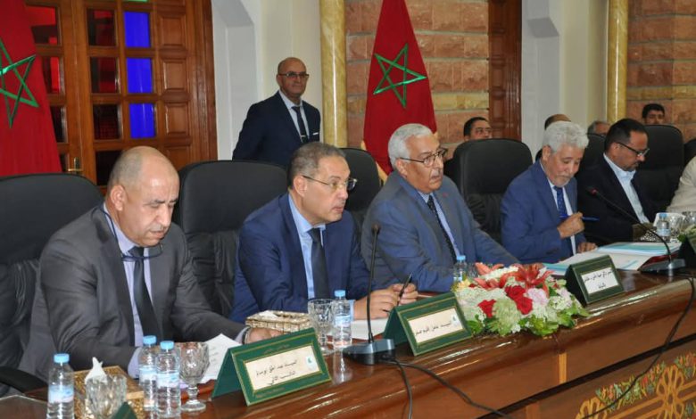 انطلاق أشغال الدورة العادية لمجلس جهة فاس مكناس بمدينة صفرو