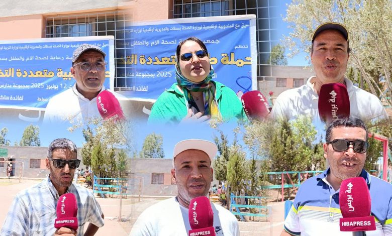 سطات.. قافلة طبية تحط الرحال بمدرسة الكرايم (فيديو)
