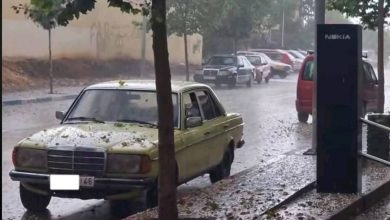 الحسيمة.. عاصفة رعدية مفاجئة تضرب منطقة “أسَاكَن”