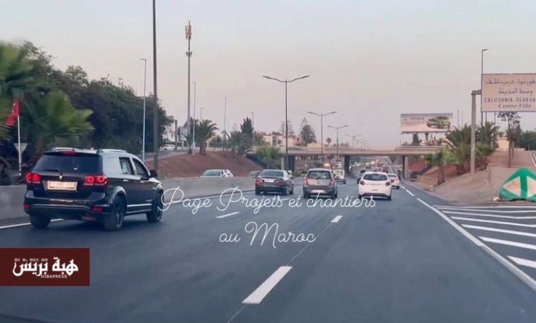 ليل نهار.. أشغال تهيئة الطريق السيار الحضري بالدار البيضاء تسير بوتيرة متسارعة