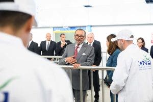 الملك محمد السادس يدشن مشاريع كبرى لتطوير المركب المينائي للدار البيضاء(صور)
