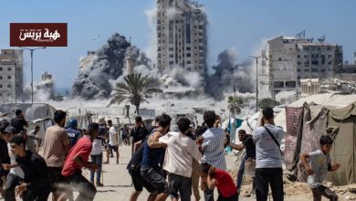 إسرائيل تصعد غاراتها على غزة وتدمر أحد أبرز أبراج المدينة(صورة)