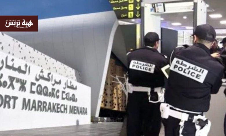 انفراد.. ضبط 10 كيلوغرام من مخدر الشيرا بحوزة مسافر بمطار مراكش المنارة