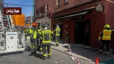 مدريد.. انفجار ضخم يوقع عشرات المصابين