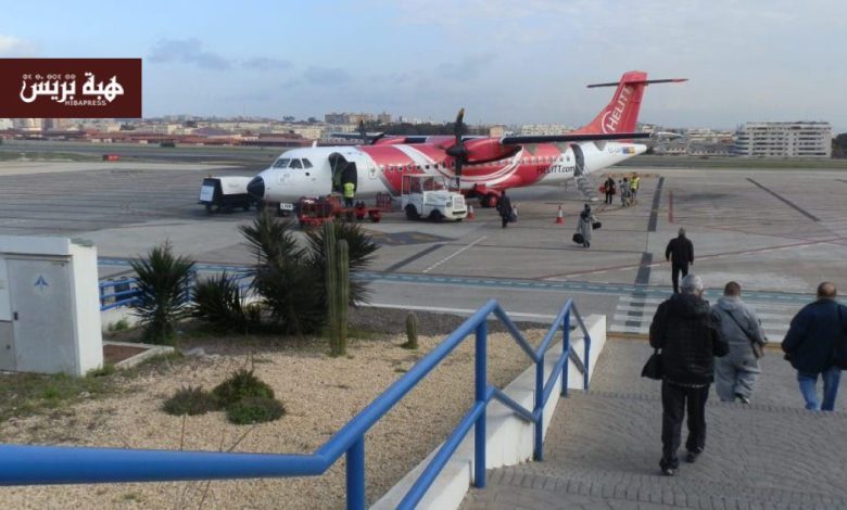 مطار مليلية المحتلة يحقق رقماً قياسياً جديداً في حركة المسافرين خلال غشت